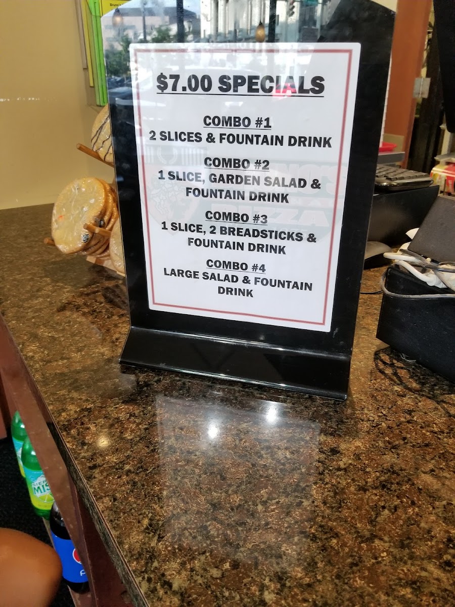 Menu Bruno's Pizza Downtown-7